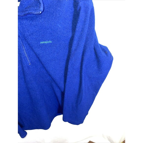 Patagonia Capilene Men’s Light Fleece Jacket Size Large Blue Hiking Walking - Picture 7 of 12